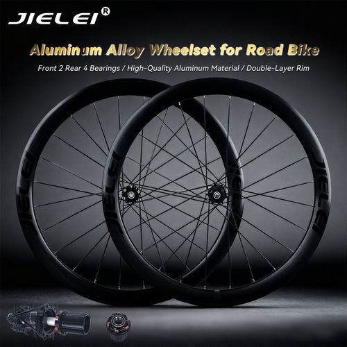 Najnowsze wiadomości firmy o Uwolnij Błysk: JIELEI Wprowadza Zestaw Kół z Obręczami ze Stopu Metalu Frost Yellow 45mm