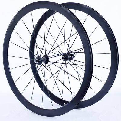 Custom Logo Support Bike Wheelset 700C Road Bicycle Wheelset with 40mm V/C Brake and 1423 Spokes from Direct