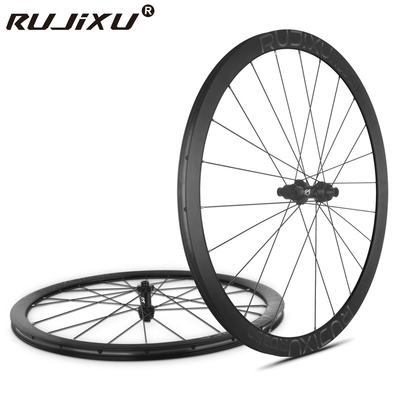 Ultra Light 36T Ratchet 700c Single Speed Bicycle Wheelset With 35mm Rim And Disc Brake