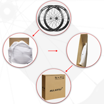 High Pressure Tire Pads Included Road Bicycle Wheelset with Freehub Support HG/XDR and Quickly Remove a Pair