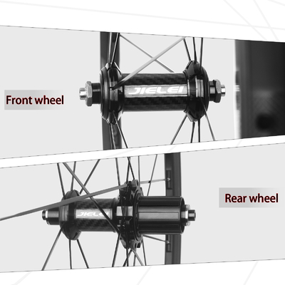 High Pressure Tire Pads Included Road Bicycle Wheelset with Freehub Support HG/XDR and Quickly Remove a Pair