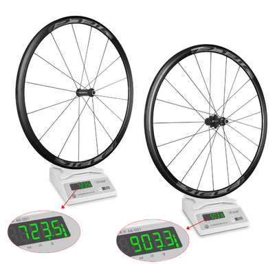 30mm Height 700c Disk Brake Wheelset Easy Maintenance Waterproofing