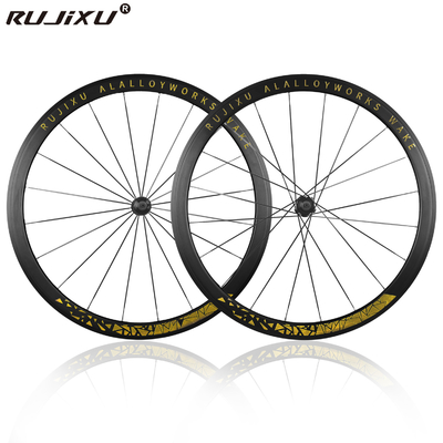 Aluminum Alloy Lightweight Fixed Gear Wheelset Clincher Rim Single Gear Wheel Set