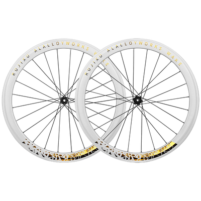 36T Ratchet 700C Disc Brake Wheelset Rhomboid Mark Straight Pull Carbon Clincher Wheelset