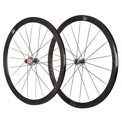 Lightweight RUJIXU 700C Wheelset Bicycle Road V Brake Clincher 18/21 Spoke Aluminum Alloy Bike Wheels for Road Commuting