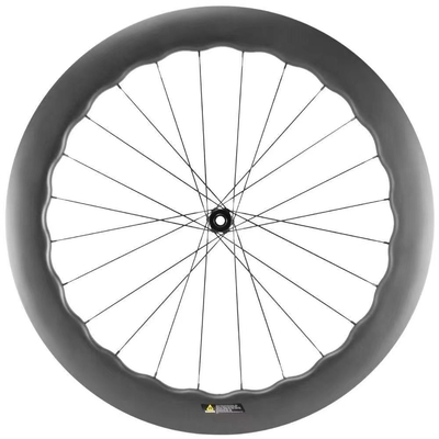 Carbon Fiber UD Matte 700C Disc Brake Wheelset Customized Racing Bike Wheels Spokes Pillar 1423
