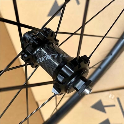 Pillar Spokes RUJIXU G3 Carbon Toray T800 700C Ceramic Bearing Road V-brake Clincher Bike Wheelset Black matte Finish