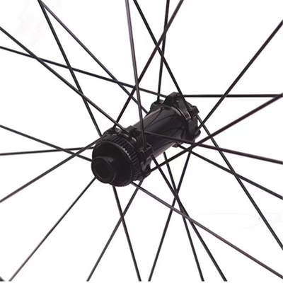 Carbon Fiber UD Matte Disc Brake Wheel Set 700C For Road Racing Bicycles
