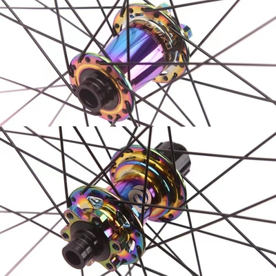 690 Ring 27.5" Dirt Bike Wheelset AM DH Off Road 18mm Inner With Colorful Hub