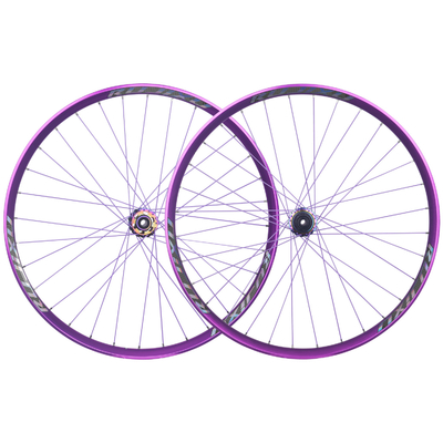Customized 24 Inch Mountain Bike Wheelset Tubeless Rim Aluminum Braking Disc Brake Wheelset
