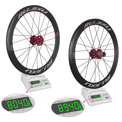Aluminum Alloy 20 Inch 451 Wheelset UD Finishing 24 / 24H 40mm Rim Depth