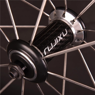 Aluminum Alloy 700c Fixed Gear Bike Wheel Set Clincher Rim V Brake For Field Racing