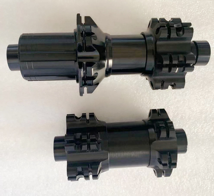 24 Holes Bicycle Hubs Carbon Disc Brake Hubs Tower Base Barrel Axle For Front And Rear