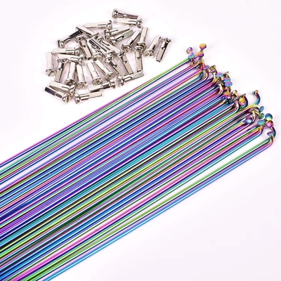 Titanium 2mm Bicycle Spare Parts Mtb High Precision Mountain Bike Spokes
