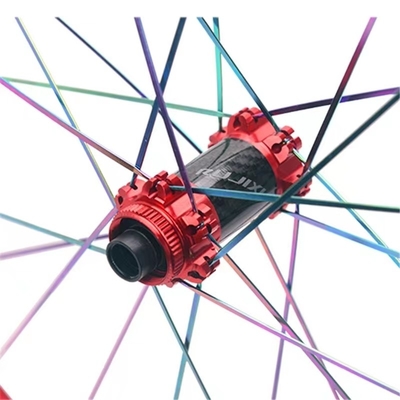 700C 38mm Frame 120 Sounds Road Cycling Wheelset With 24H / 24H Holes