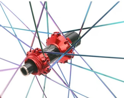 700C 38mm Frame 120 Sounds Road Cycling Wheelset With 24H / 24H Holes