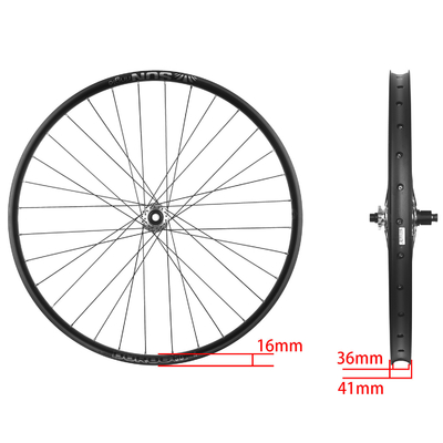 High Strength Mountain Bike Wheelset 690 Ring SLR I9 Aluminum Alloy Disc Brake Wheelset