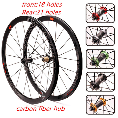 Rustproof 700c Road Bike Wheelset With Titanium Rim And V Brake System RUJIXU