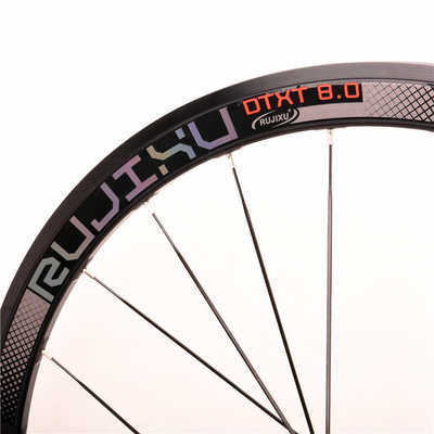 Rustproof 700c Road Bike Wheelset With Titanium Rim And V Brake System RUJIXU