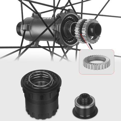 Pillar Spoke 36T Ratchet 700c Disk Brake Wheelset With Hubs Disc Brake