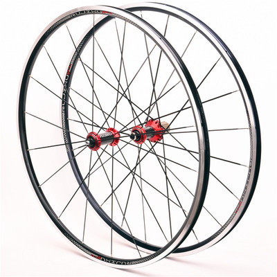 Carbon Hub V Brake Wheelset Flexible Road Bike Clincher Wheelset 18 - 21H