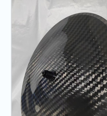 Glossy Finish Toray T800 Carbon Fiber Disc Wheels 28MM Width Tubeless Tubular Road Wheelset With Disc Brake