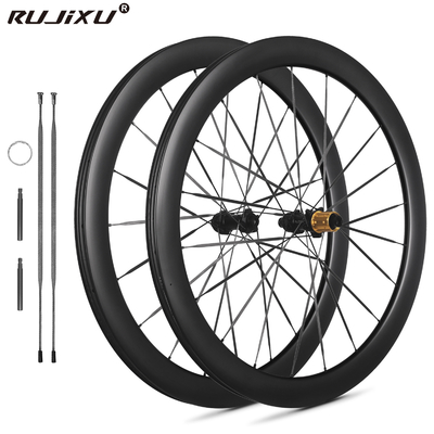 700C 50mm Depth Disc Brake Road Bike Wheelset Sealed Bearing 36T Ratchet Hub