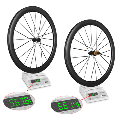 700C 50mm Depth Disc Brake Road Bike Wheelset Sealed Bearing 36T Ratchet Hub