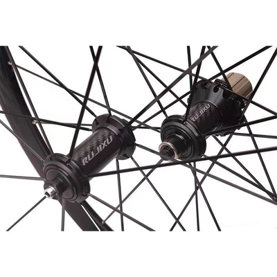 Toray Customized V Brake Wheelset Carbon Racing Bike Wheels 50mm Tubeless
