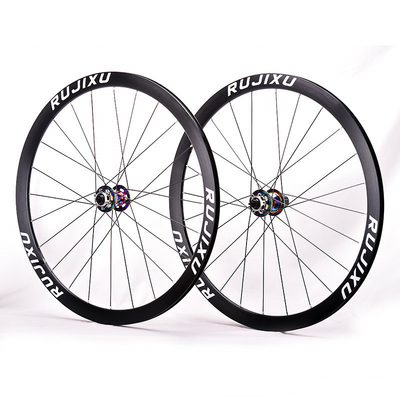Height 38mm 700C Disc Brake Wheelset Aluminum Alloy Six Jaw Custom Road Bike Wheelset
