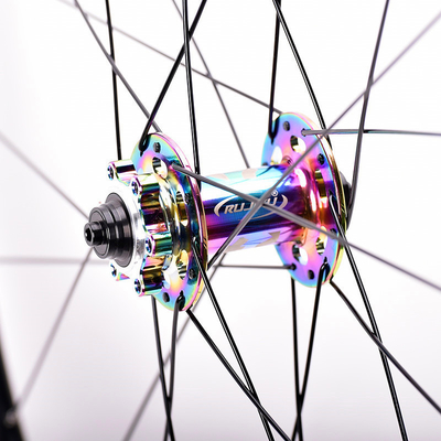 Height 38mm 700C Disc Brake Wheelset Aluminum Alloy Six Jaw Custom Road Bike Wheelset