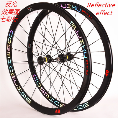 40MM Depth 700C Fixed Gear Wheelset V Brake Single Speed Bicycle Wheelset Dead Fly