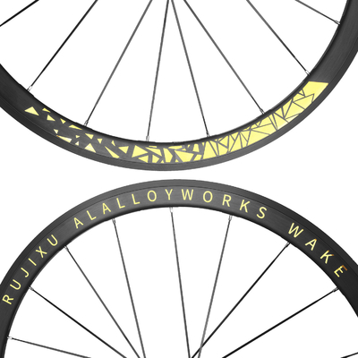 Dead Flight Single Speed Bike Wheelset 50mm Frame Fixed Tooth Clincher Rim