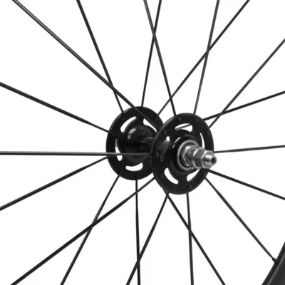 Customized 700C Fixed Gear Wheelset 88mm Depth 25mm Width Single Speed Bike Wheelset
