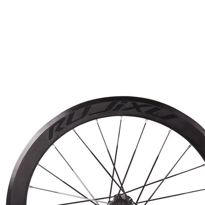 Double Wall Road Cycling Rims 40mm Depth Clincher Spokes 16H C / V Brake Wheel For Road Biking