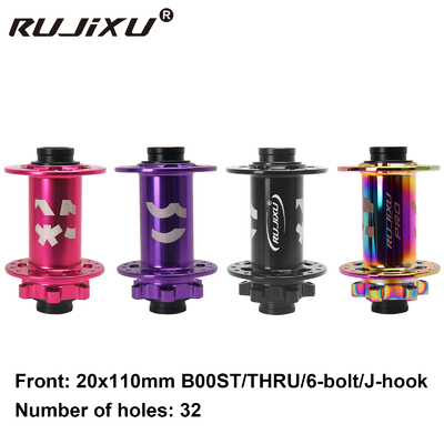32 Hole Disc Brake Hub Bright Surface Six Hole Barrel Shaft AL7075 Axle For MTB Snowmobile And Electric Car