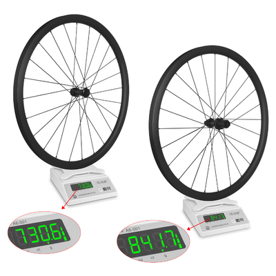 RUJIXU Factory 700c 32mm Carbon Clincher Disc Brake Wheelset 24 Holes MC-2/R 240/RD-36T Tubeless Road Bike Wheels