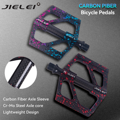 JIELEI Bicycle Pedal Aluminum Alloy Ultralight Seal 3 Bearing Road Bicycle Pedals Accessories Mountain Road Bike Bearing Pedal