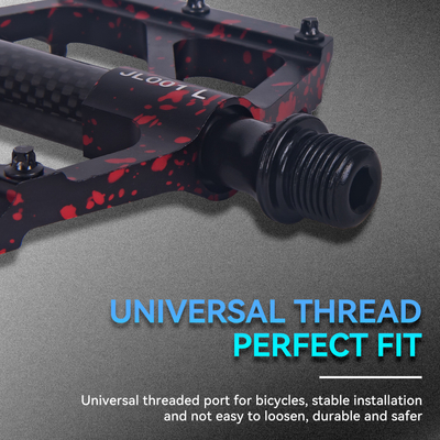 JIELEI Bicycle Pedal Aluminum Alloy Ultralight Seal 3 Bearing Road Bicycle Pedals Accessories Mountain Road Bike Bearing Pedal