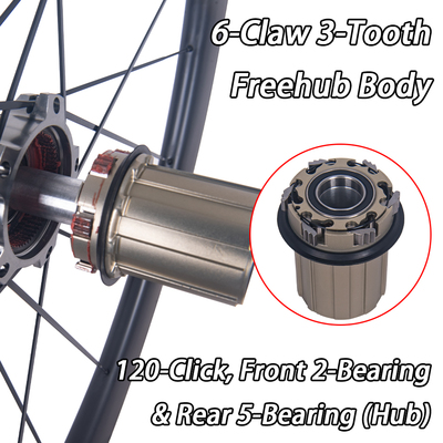 RUJIXU 700c Carbon Bike Wheels 50 25mm Width Clincher Wheel Bicycle Rim Brake Cycling Wheels Bicycle Wheelset