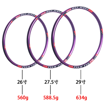 Mountain Bike Wheel Rim 26/27.5/29inch  21mm High Frame Double Aluminum Alloy Clincher Disc Brake for Bicycle Application