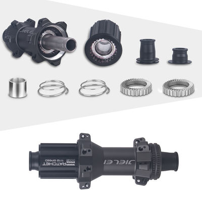 JIELEI 36T Straight-Pull 24-Hole Lightweight Road Bike Hub Aluminum Alloy Center Lock with HG/XDR Supports Road Bike Wheel