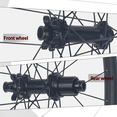 RUJIXU 26/27.5/29inch Aluminum Alloy Disc Brake Bicycle Wheelset 28H Rims Tubeless and Clincher Mountain Bicycle Wheels