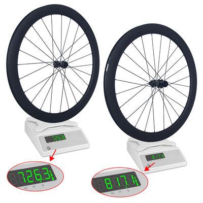 JIELEI 700c Carbon Bike Wheels with 28mm Width Clincher Rim Brake Bicycle Wheelset