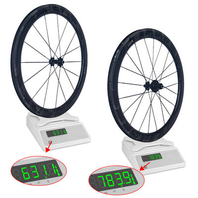 700C 50mm Carbon Fiber V Brake Wheelset with 6-Pawl Hub and Quick Release