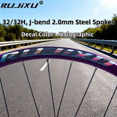 RUJIXU 26/27.5/29inch Aluminum Alloy Bike Wheel 6 Pawl 3 Tooth Hub Disc Brake Mountain Bicycle Wheel Set