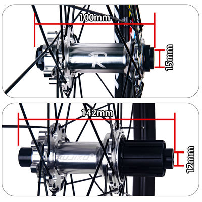 Double-layer Aluminum Alloy MTB Wheelset with Six-claw 120 Sound Hub and 30mm Rim for High Strength Performance