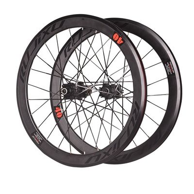Bon prix Freinage Carbone Jeu de roues 20 pouces 451 Vélos pliables 700c avec système de frein à disque en ligne