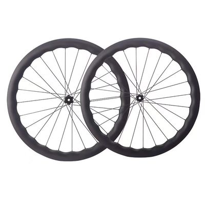 Bon prix Jeu de roues en fibre de carbone UD mat pour frein à disque 700C pour vélos de course sur route en ligne