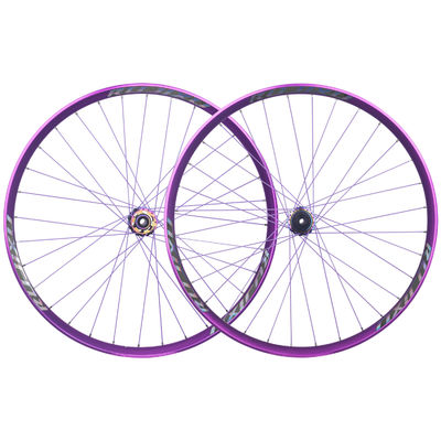 Harga yang bagus Roda Sepeda Gunung 24 Inci yang Disesuaikan dengan Pelek Tubeless Aluminium Rem Cakram on line